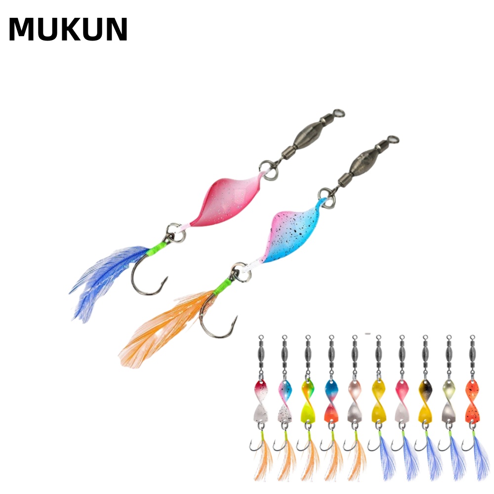 Fishing Lure Spinner - 5/10 шт., металлические блесны для рыбалки,
