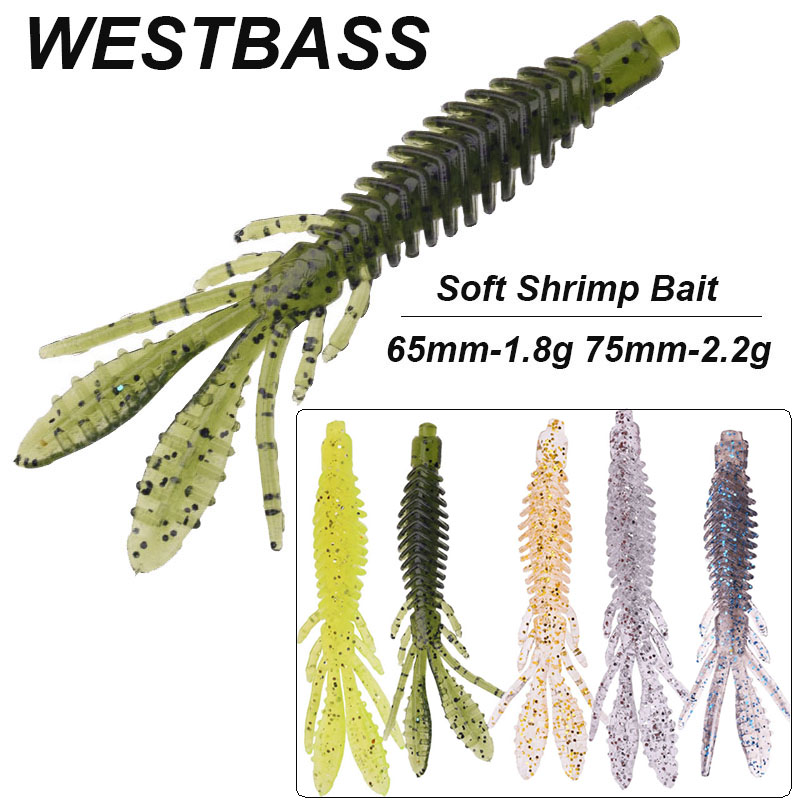 Fishing Lure Swimbait - 5 шт., мягкие силиконовые рыболовные приманки,