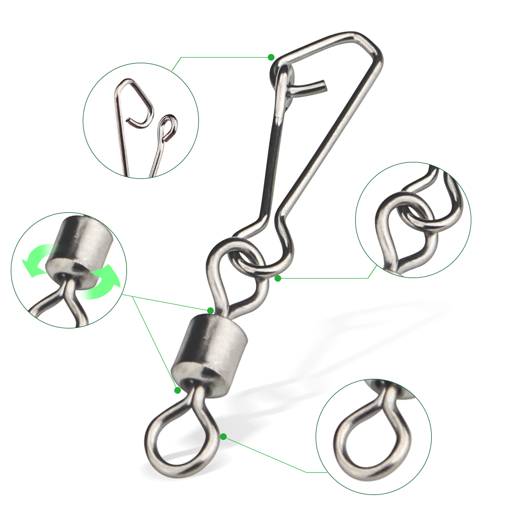 DNDYUJU 30 шт. соединитель для – обзор и цена Fishing Lure Accessories