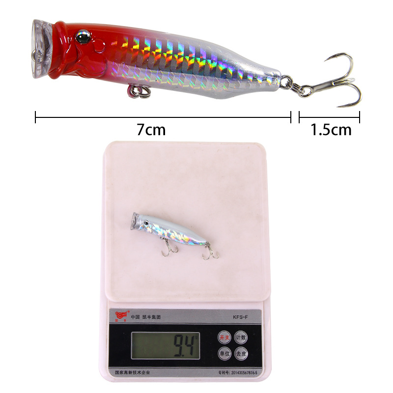 Набор из 5 приманок-попперов д – обзор и цена Fishing Lure Popper
